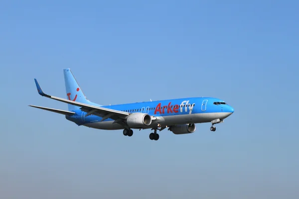 stock image October, 22nd 2011, Amsterdam Schiphol Airport PH-TFF ArkeFly Bo