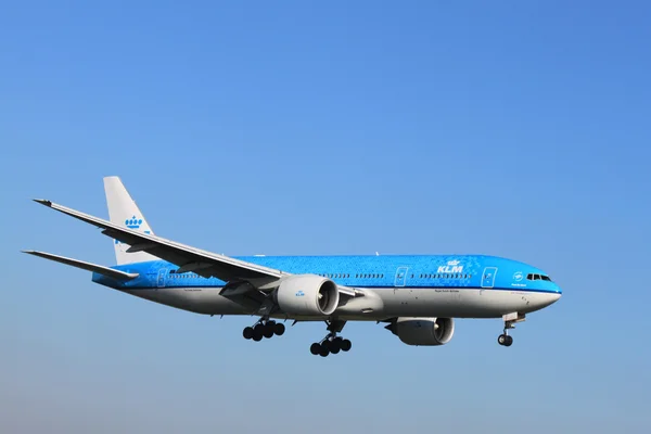 22 de octubre de 2011, Aeropuerto de Amsterdam Schiphol - PH-BQP KLM Roya — Foto de Stock