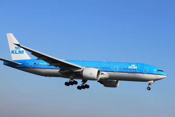 22 de octubre de 2011, Aeropuerto de Amsterdam Schiphol - PH-BQP KLM Roya — Foto de Stock