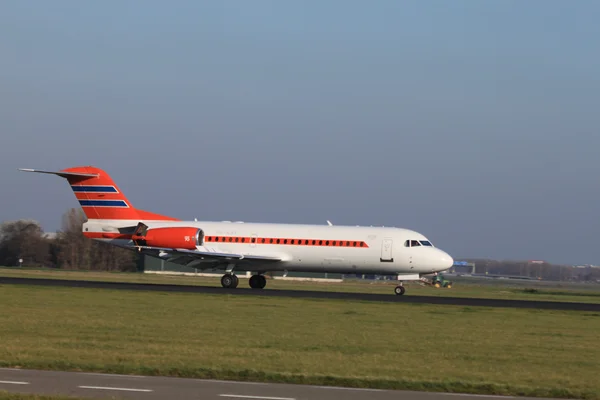 22 de outubro de 2011, Amsterdam Schiphol Airport - PH-KBX - Royal — Fotografia de Stock