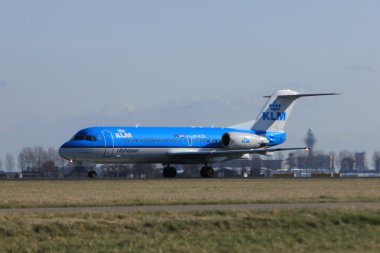 March, 11st 2012, Amsterdam Schiphol Airport PH-KZH KLM Cityhopp clipart