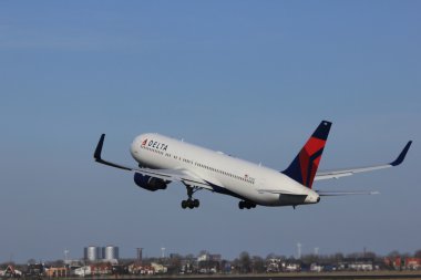 Mart, 11 2012, amsterdam schiphol Havaalanı n173dz delta air li