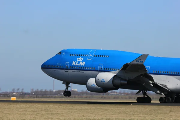 11 de marzo de 2012, Amsterdam Schiphol Airport PH-BFG KLM Royal Du — Foto de Stock