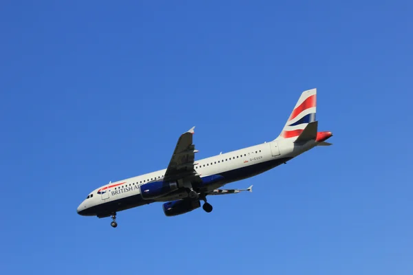 11 de marzo de 2012, Amsterdam Schiphol Airport G EUUV British Airw — Foto de Stock