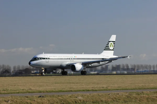Março, 11st 2012, Amsterdam Schiphol Airport EI-DVM Aer Lingus A — Fotografia de Stock
