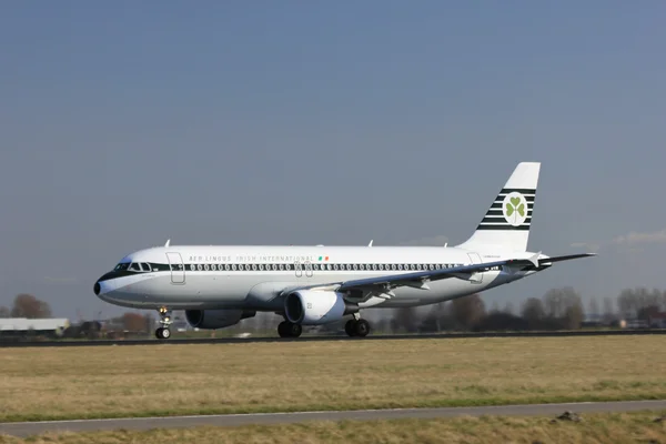 Mart, 11 2012, amsterdam schiphol Havaalanı ei-dvm aer lingus bir — Stok fotoğraf