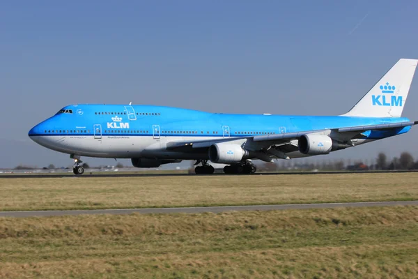 March, 11st 2012, Amsterdam Schiphol Airport PH-BFV KLM Royal Du — Stock Photo, Image