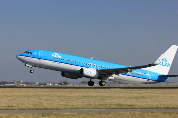March, 11st 2012, Amsterdam Schiphol Airport PH-BXV KLM Royal Du — Stock Photo, Image