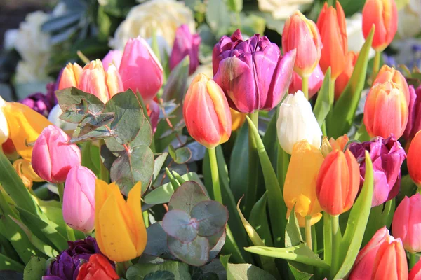 Весенний букет тюльпанов — стоковое фото