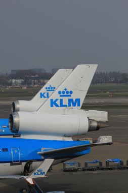 Mart, 24 amsterdam schiphol Havaalanı uçak bekliyor