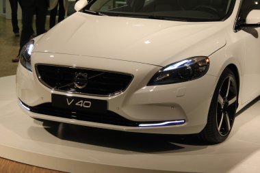 March 31st, Beesd the Netherlands Introduction of new Volvo V40 clipart