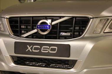 March 31st, Beesd the Netherlands Volvo XC 60 in showroom clipart