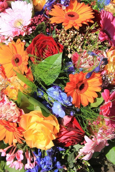 混合された花の整理 — ストック写真