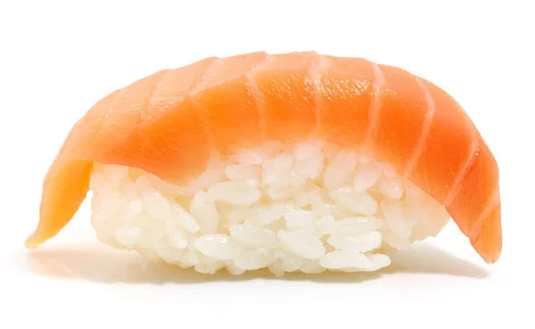 Asiatisk lax maki sushi Stockbild