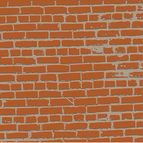 Bricked 的 grunge 墙背景 — 图库照片