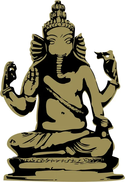 A estátua de ganesha — Fotografia de Stock
