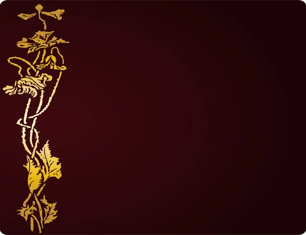 Le fond floral vectoriel — Image vectorielle
