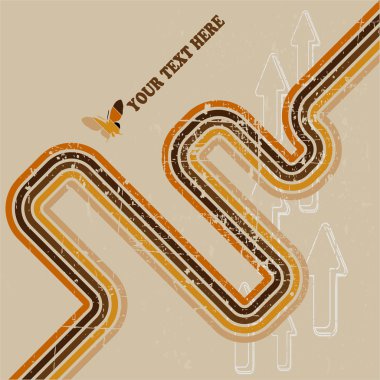 vektör retro grunge arkaplanı