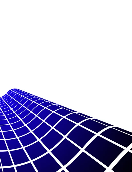 Der blaue Vektor abstrakter Hintergrund — Stockvektor