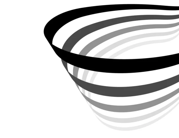 Der schwarz-weiße Vektor abstrakter Hintergrund — Stockvektor