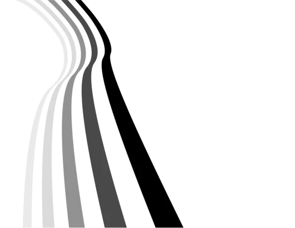 Der schwarz-weiße Vektor abstrakter Hintergrund — Stockvektor