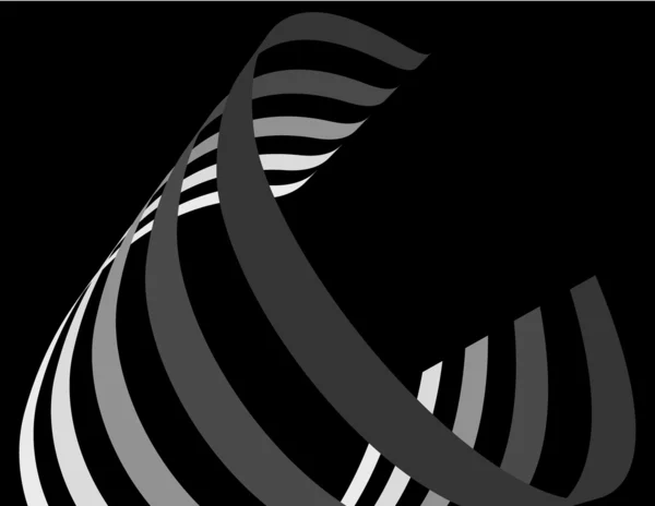 Siyah ve beyaz vektör soyut arkaplanı — Stok Vektör
