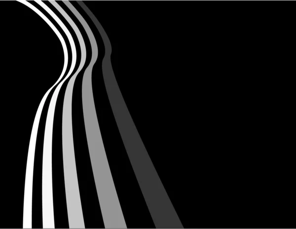El fondo abstracto vector blanco y negro — Archivo Imágenes Vectoriales