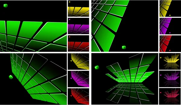 Le fond abstrait vecteur de couleur — Image vectorielle