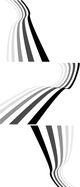El fondo abstracto vector blanco y negro — Archivo Imágenes Vectoriales