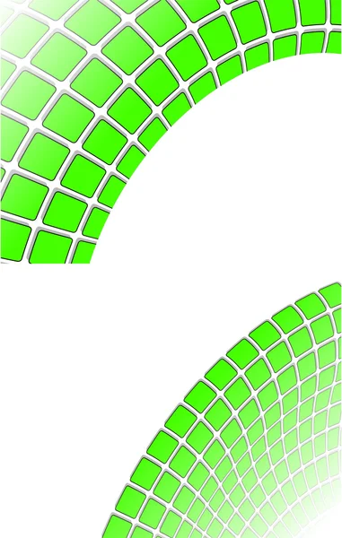 Le fond abstrait du vecteur vert — Image vectorielle