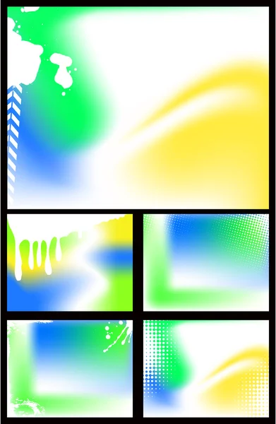 El fondo de color abstracto vector — Archivo Imágenes Vectoriales
