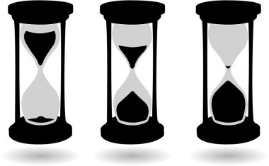 The black and white hourglass