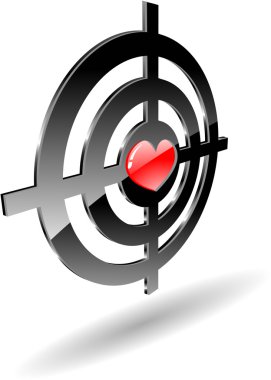 The abstract target clipart