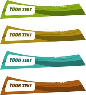 The color banner set