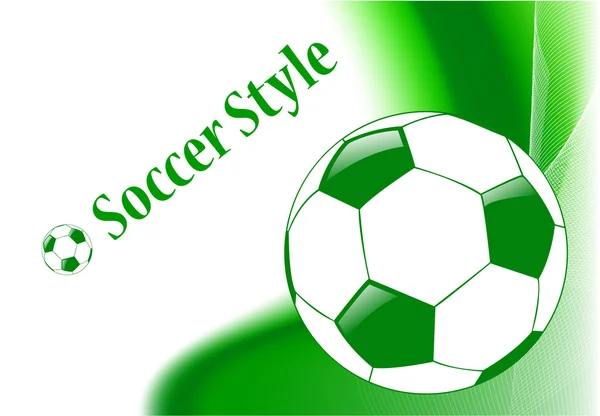 The abstract sport soccer background — 图库照片