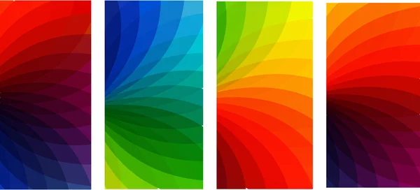Renkler afiş kümesi — Stok fotoğraf