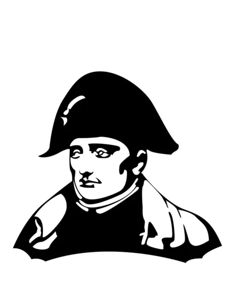 The Napoleon Bonaparte head — 图库照片