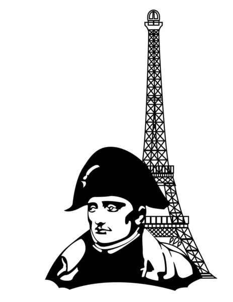 La testa Napoleone Bonaparte — Foto Stock