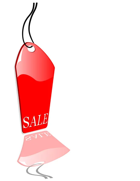 The red sales label — ストック写真