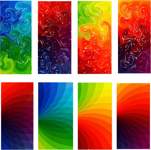 Vector colorfull banners set — Stock Vector