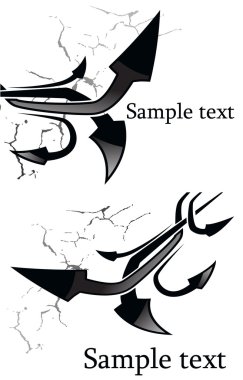 vector ok arka plan