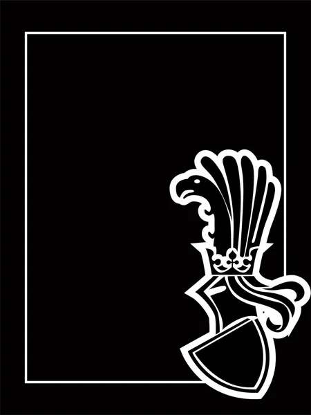 Black and white vector ornate — Stock Vector © sdmixx #1913923