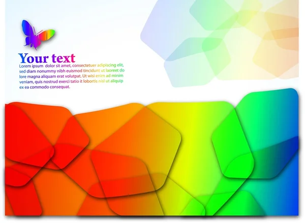 Vektor abstrakt farve baggrund eps 10 – Stock-vektor