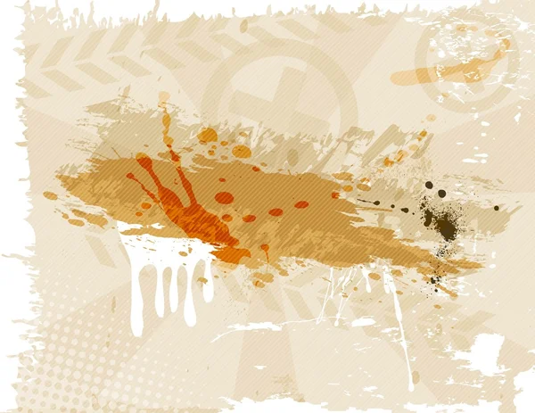 Le vecteur grunge fond brun eps 10 — Image vectorielle