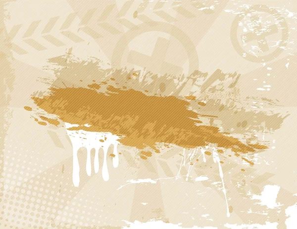 Le vecteur grunge fond brun eps 10 — Image vectorielle