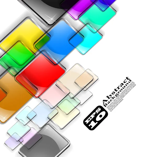 Le vecteur abstrait fond de couleur eps 10 — Image vectorielle