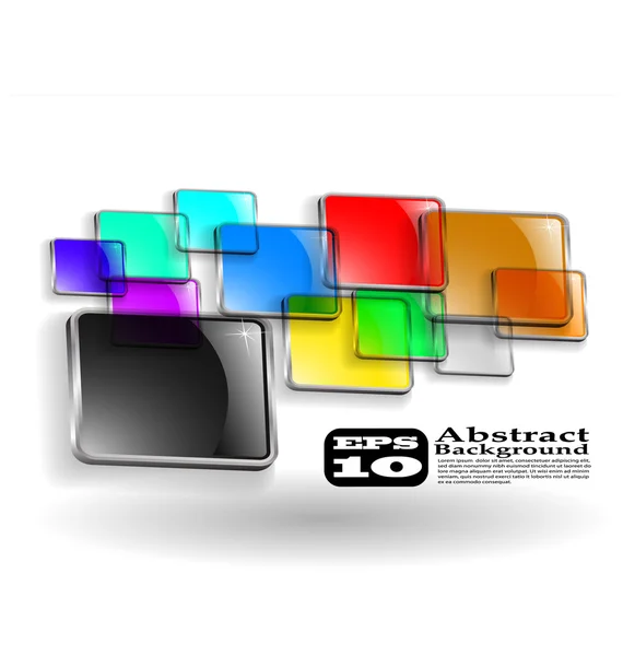 De vector abstracte kleur achtergrond eps 10 — Stockvector