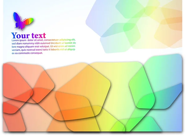 Le vecteur abstrait fond de couleur eps 10 — Image vectorielle