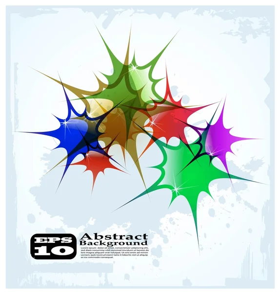 Der Vektor abstrakter Farbhintergrund Folge 10 — Stockvektor