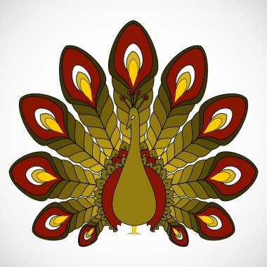peacock tasarlamak vektör